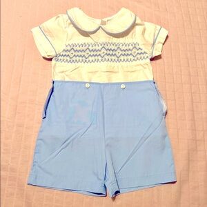 Fantaisie Kids blue and white set